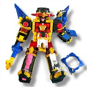 Bandai DX Shurikenjin Megazord Power Rangers Ninja Steel / Ninninger